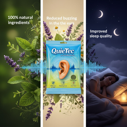 QuieTec® Herbal Tinnitus Patches