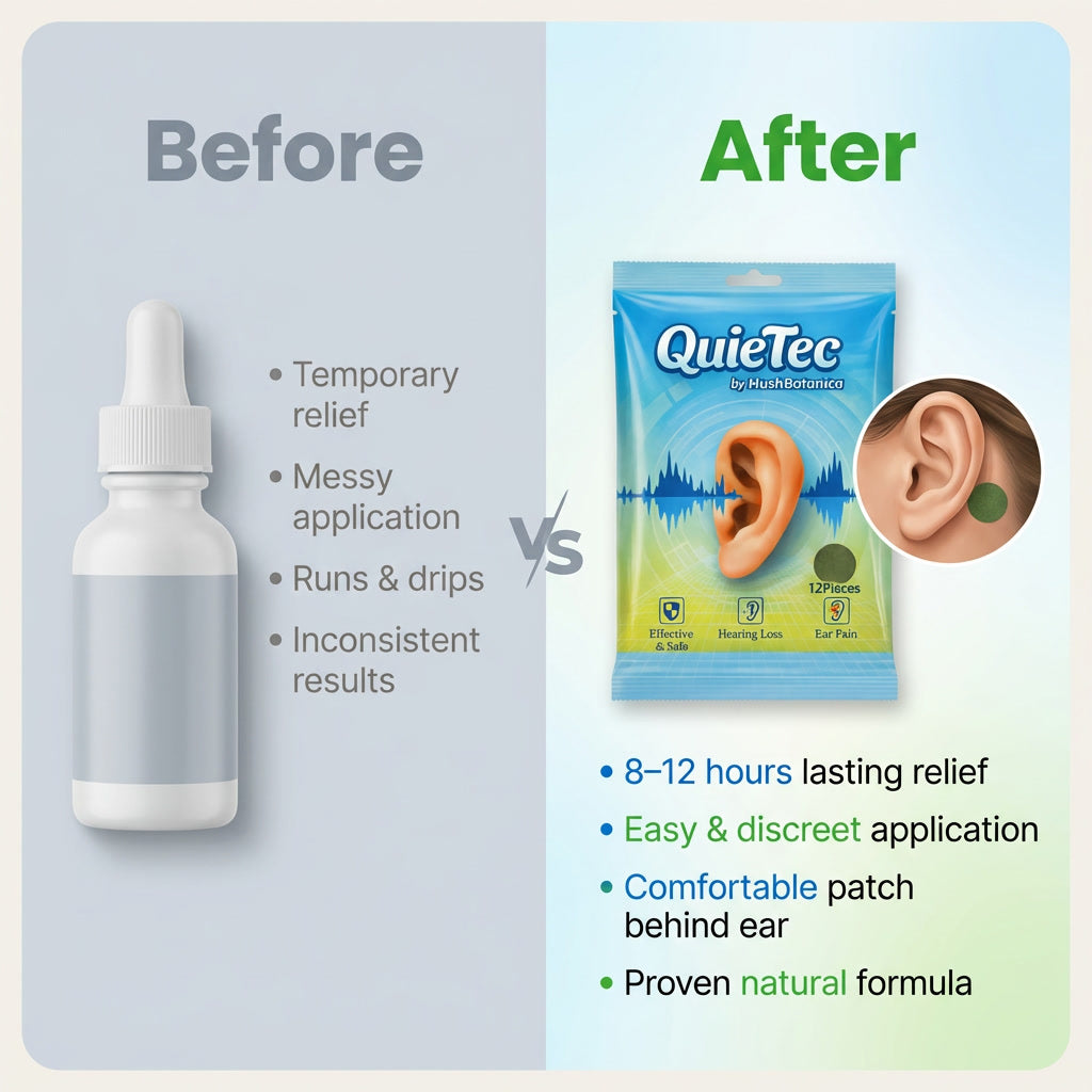 QuieTec® Herbal Tinnitus Patches