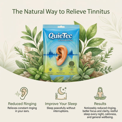 QuieTec® Herbal Tinnitus Patches